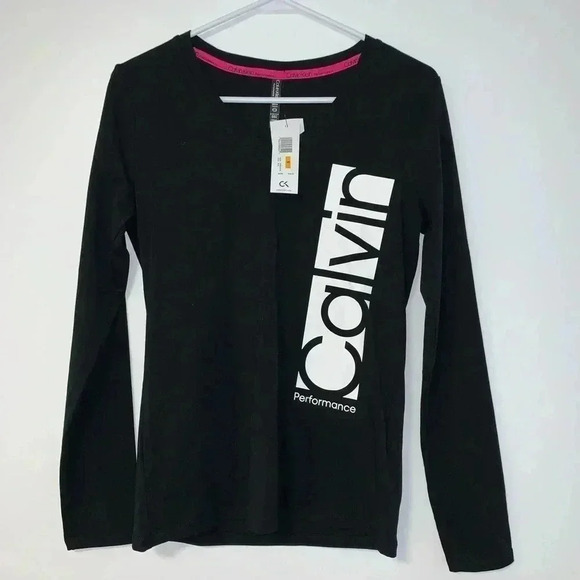 Calvin Klein Performance V-Neck T-Shirt​​ - Picture 1 of 5